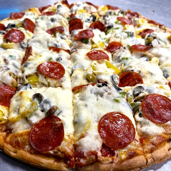Tavern Style Pizza at Marcy’s